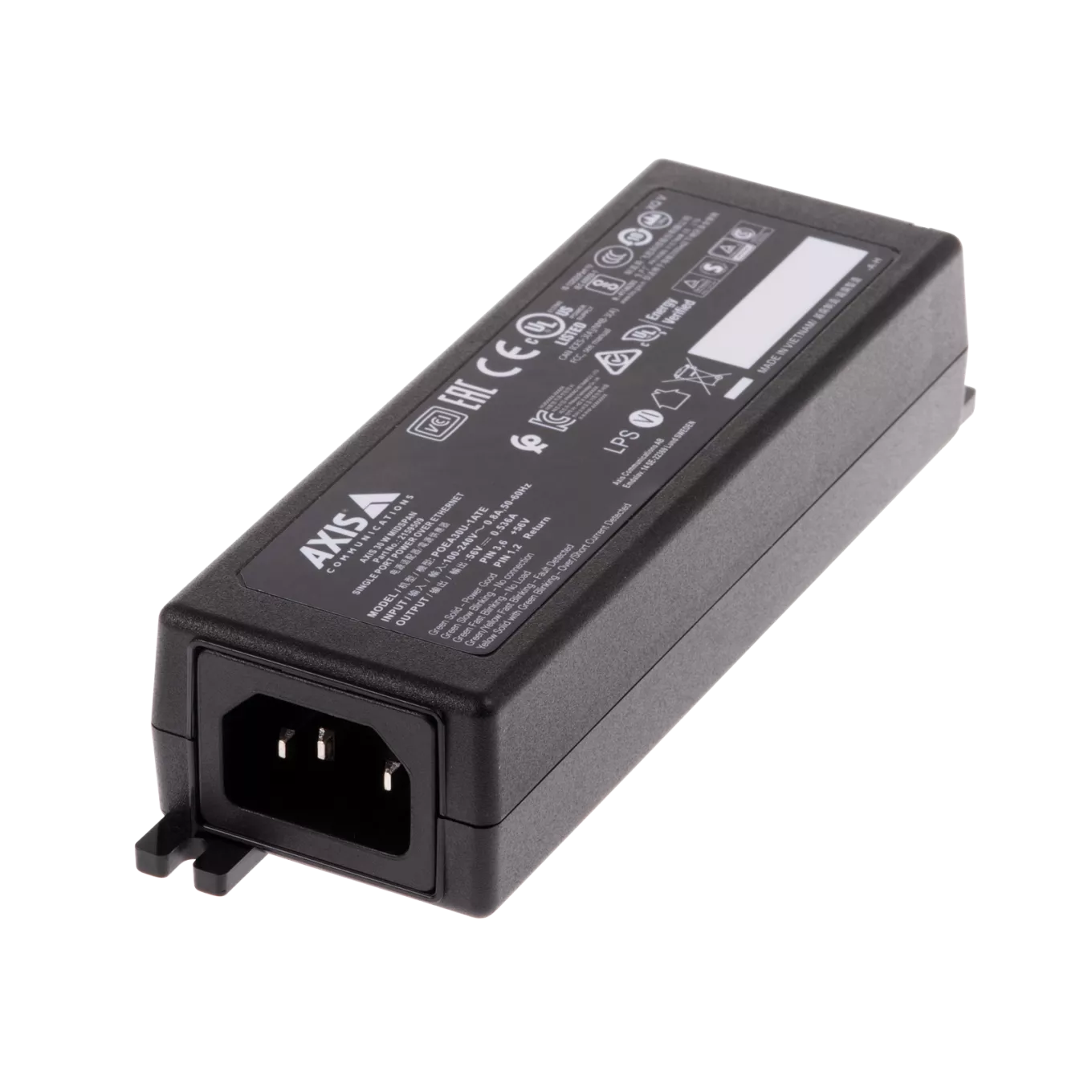 AXIS 30 W Midspan, vue de son angle gauche