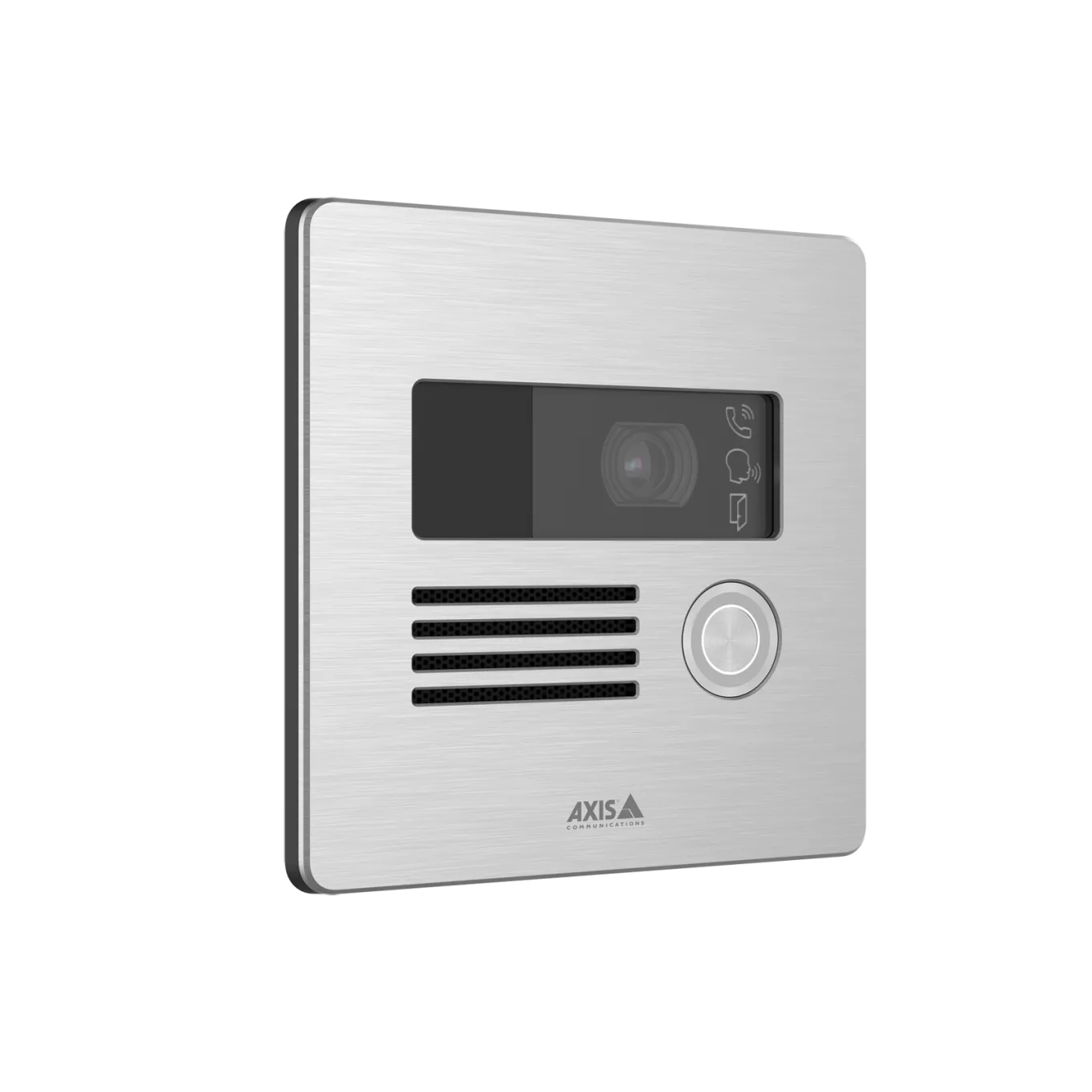 AXIS I8016-LVE Network Video Intercom, vu depuis son angle droit