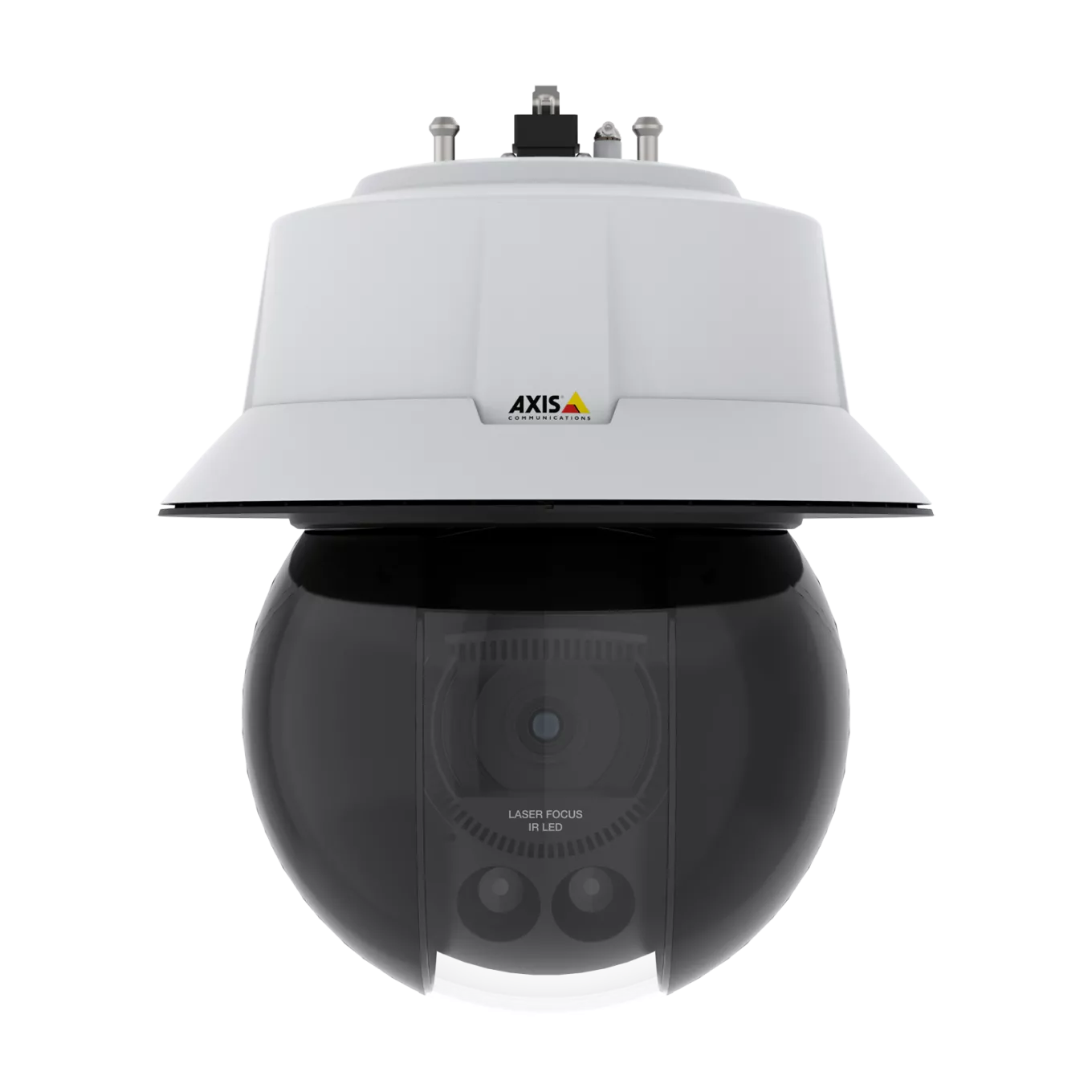 AXIS Q6315-LE PTZ Network Camera viewed from its front.