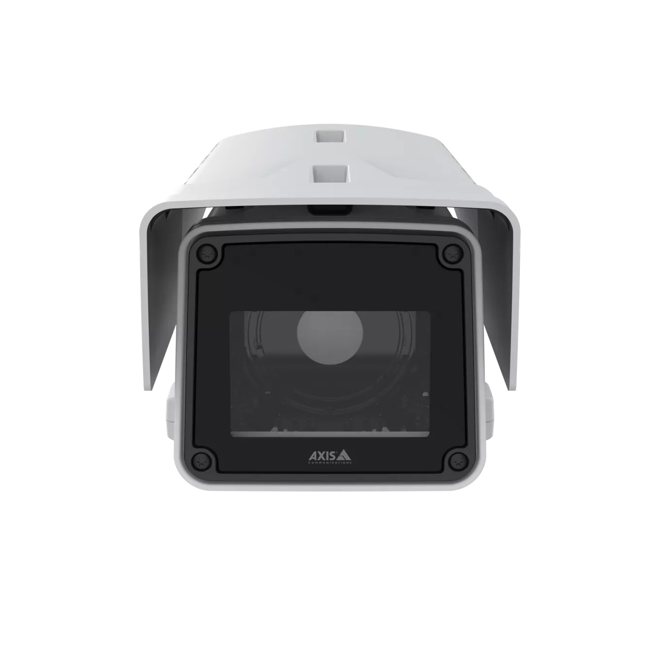 AXIS Q1656-BE Box Camera, viewed from its front