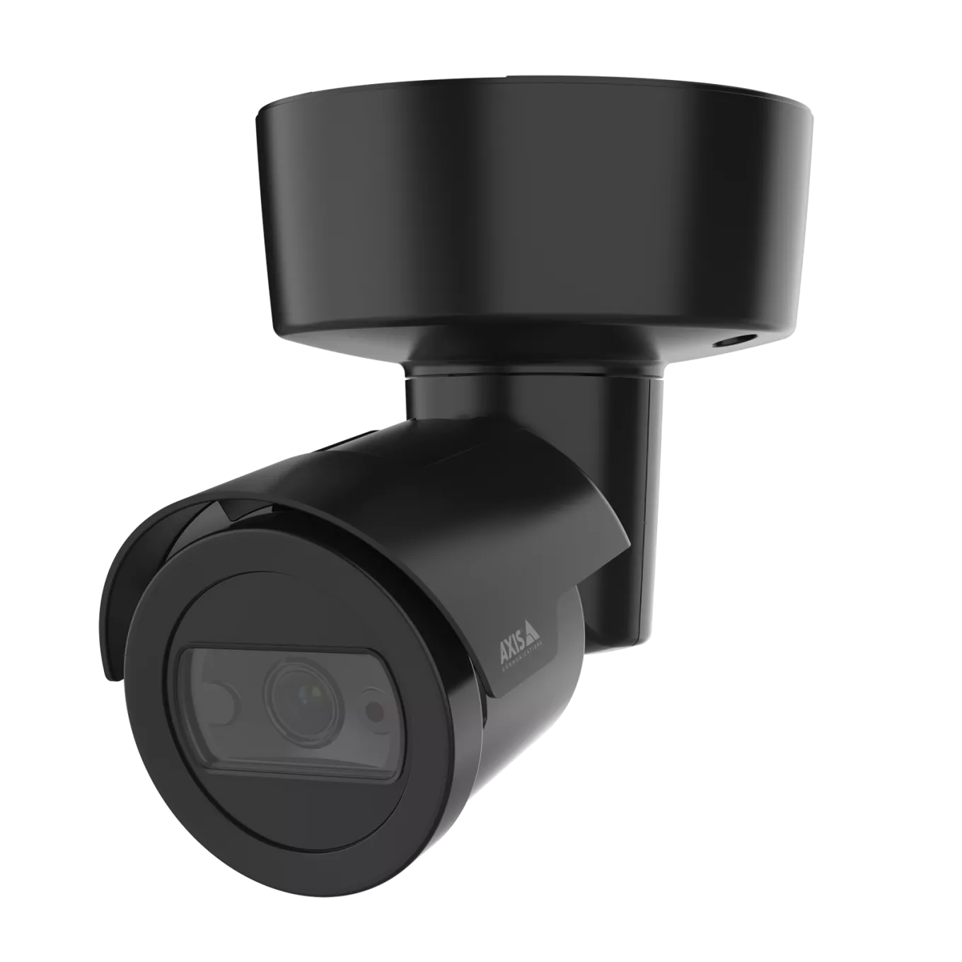 AXIS M2035-LE Bullet Camera, modèle noir, vue de l’angle gauche