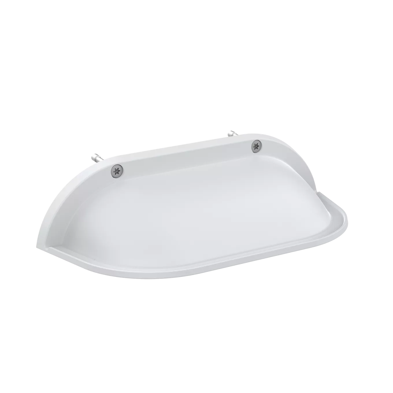 White AXIS TP3811 Weathershield, right angle