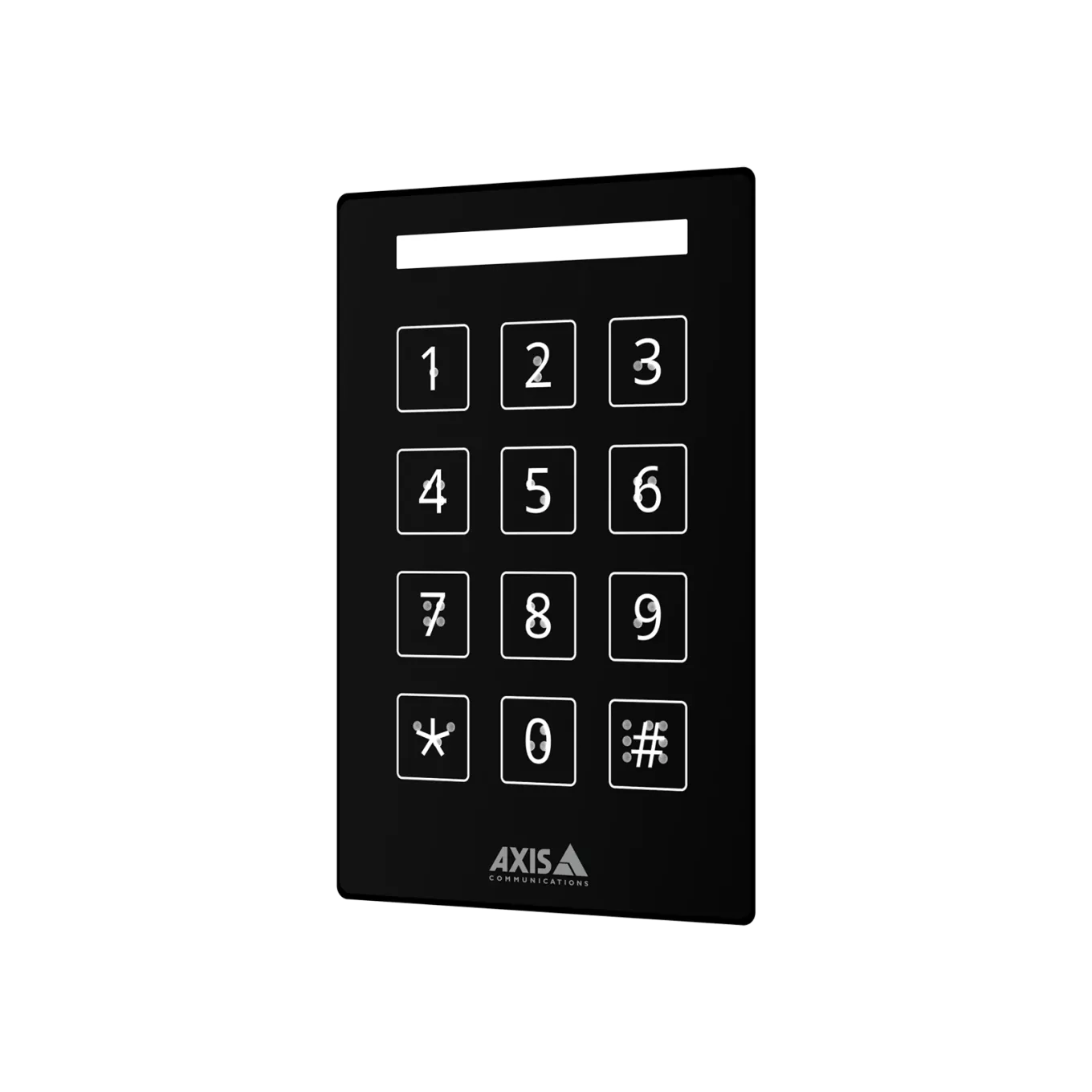 AXIS TA4401 Braille Label , viewed from its left angle