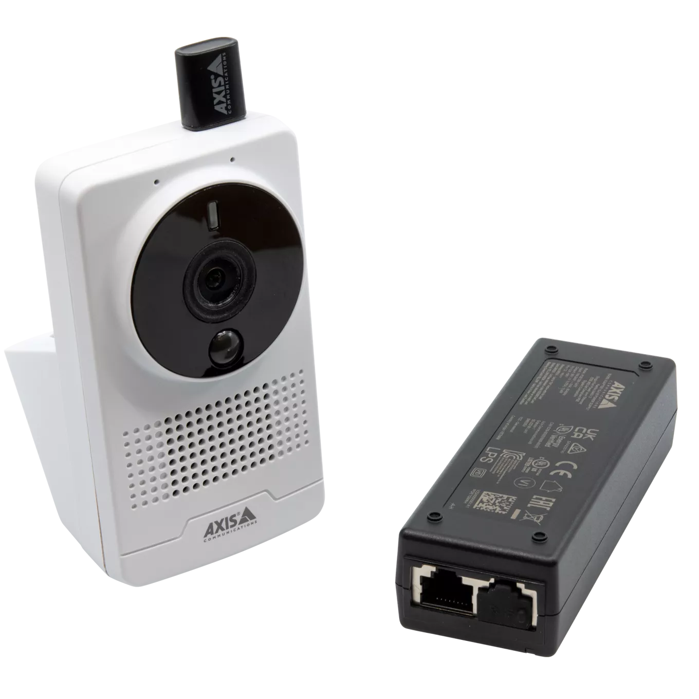 AXIS TM1901 Wireless Kit mounted to camera