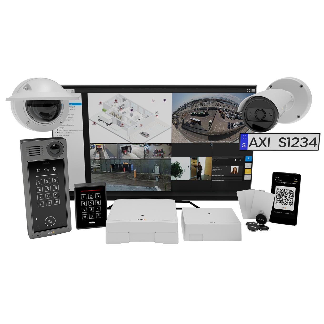 AXIS Camera Station Secure Entry | Axis Communications