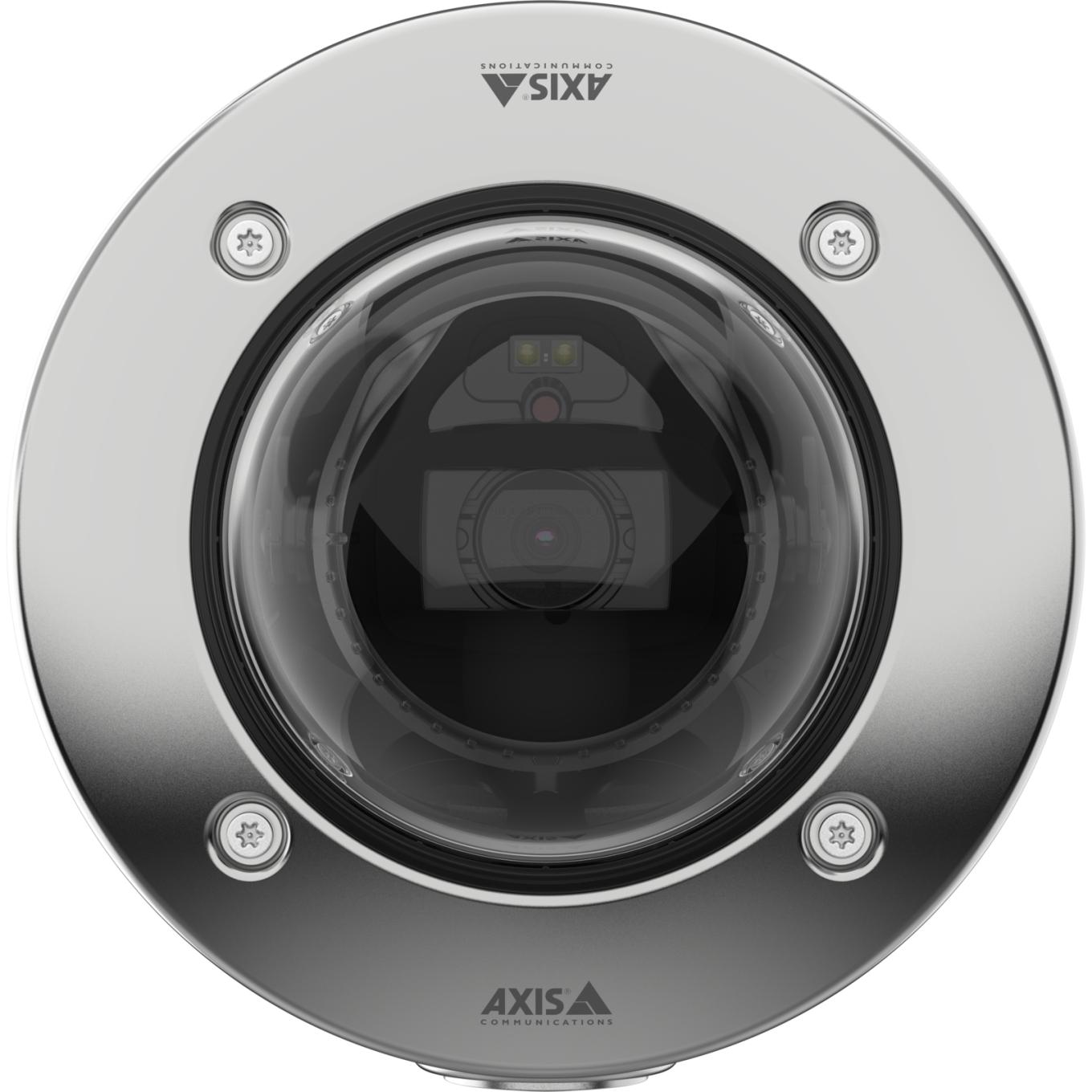 전면에서 본 AXIS P3268-SLVE Stainless steel Dome Camera