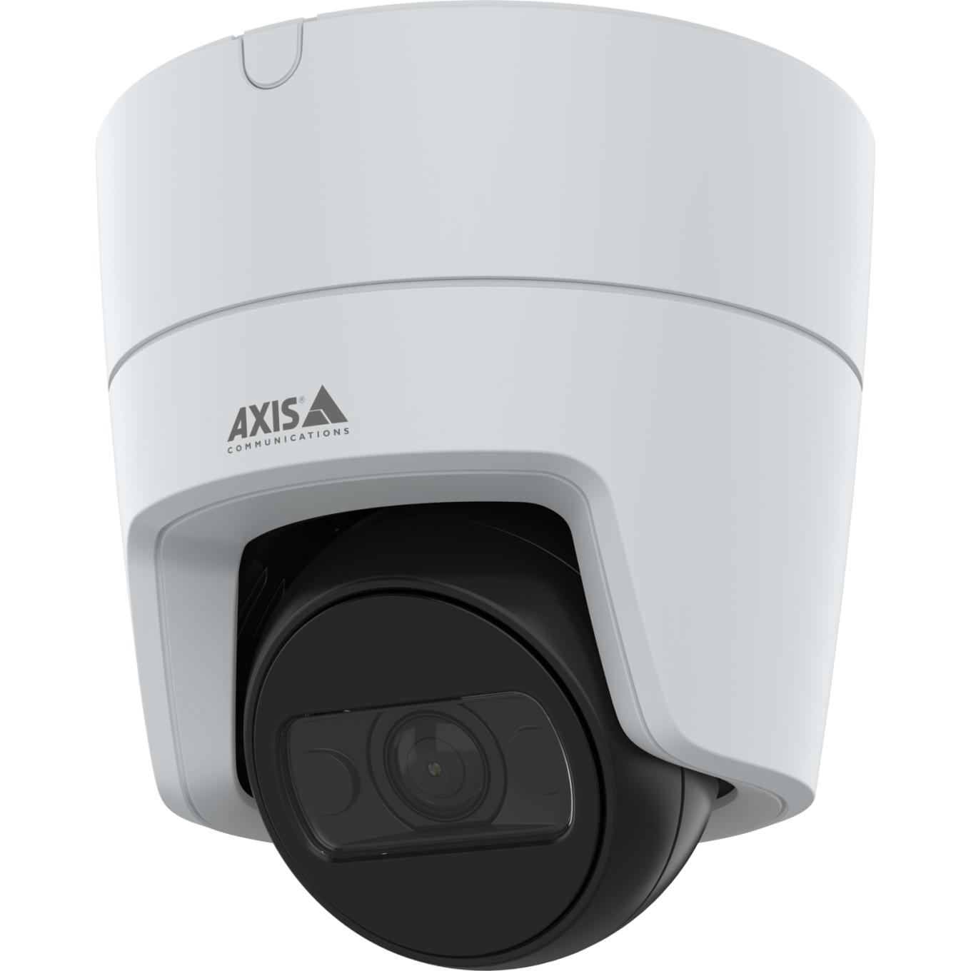 White AXIS M3126-LVE Dome Camera viewed from its left