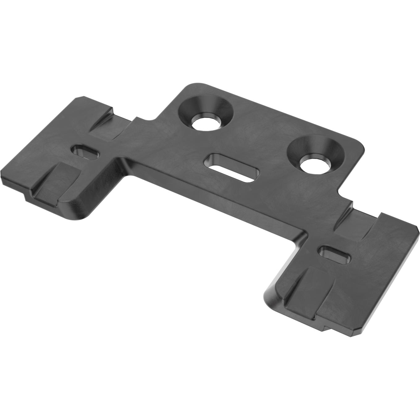 Dark gray AXIS TA9001 Wall Mount Bracket viewed from its left