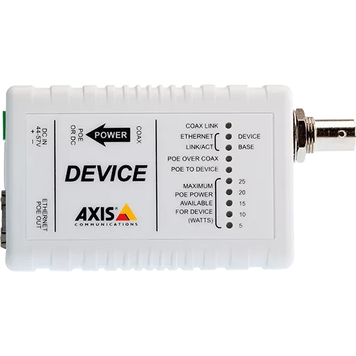 AXIS T8642 PoE+ over Coax Device